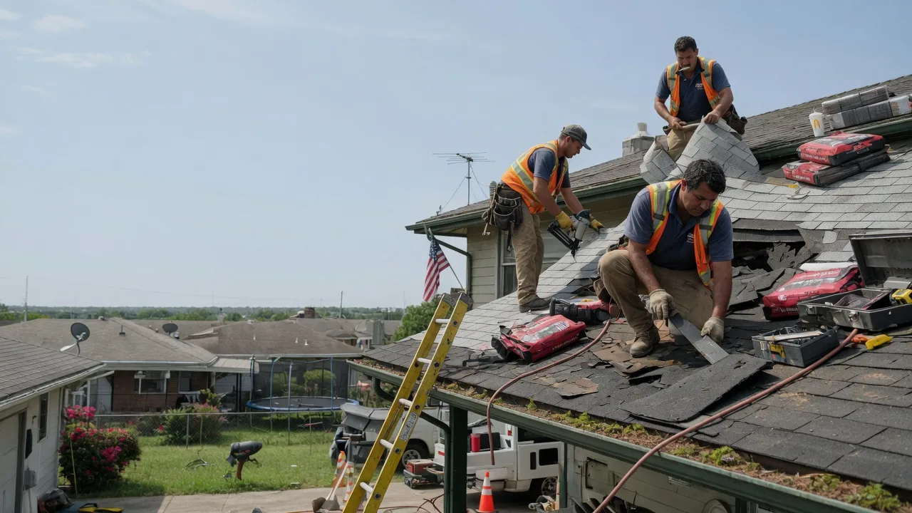 Roof Repair in Crandall, TX near me